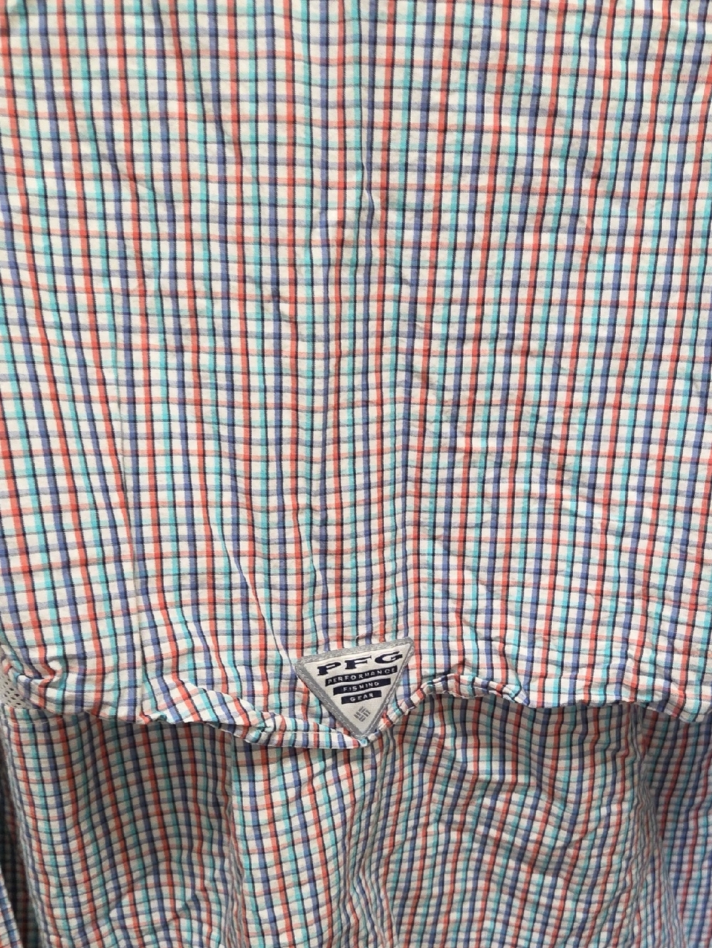 Columbia PFG Omni-Shield Plaid Fishing Shirt Long Sleeve Button-Up Outdoor - Picture 11 of 12